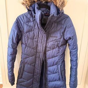 Marmot Montreal Down Coat, XS Women’s, Midnight Navy